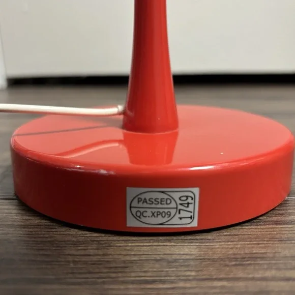 IKEA JANSJO Red Lamp Moveable/Adjustable Desk Lamp Art Deco Tested-Works - Picture 5 of 10